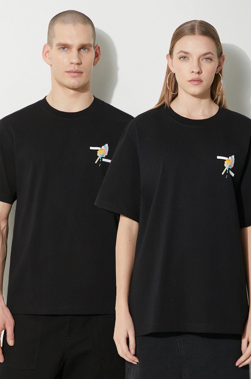 Tričko Filling Pieces Gelato T-Shirt With Print Čierna | 74434021861, 0