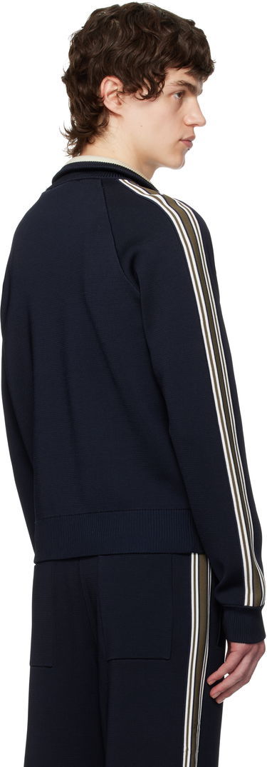 Súprava Wales Bonner Wales Bonner Tide Track Jacket Navy | US25KN34-KN05-599 BRIGHT RAYON, 2