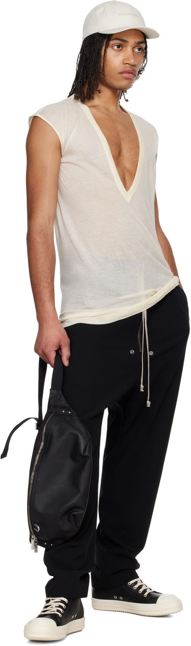 Nohavice Rick Owens Rick Owens Hollywood Bela Trousers Čierna | RU01E5361 WLP, 3