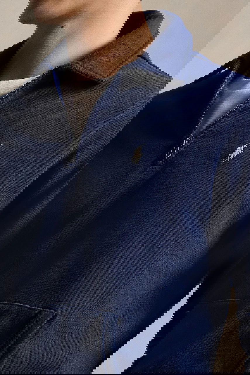 Loopback Half Zip Sweatshirt