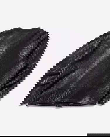 Sveter Neighborhood TOLQ Riders Pattern Cardigan Čierna | 252TLTQN-KNM01 BLACK, 2