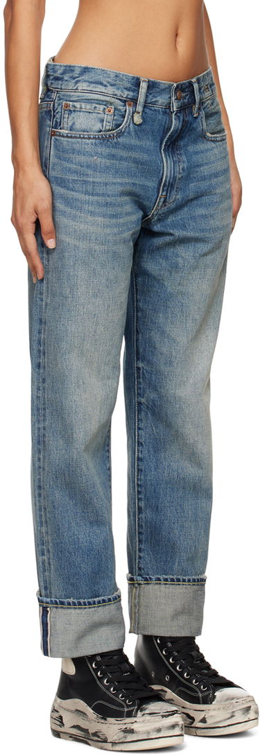 Džínsy R13 R13 Boyfriend Jeans Modrá | R13W5083-D250C, 1