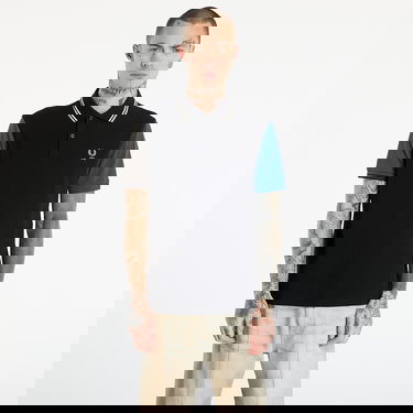 Polo tričko Comme des Garçons Comme des Garçons SHIRT x Fred Perry Polo Knit Rôznofarebný | FP-T501-W25 Black, 0