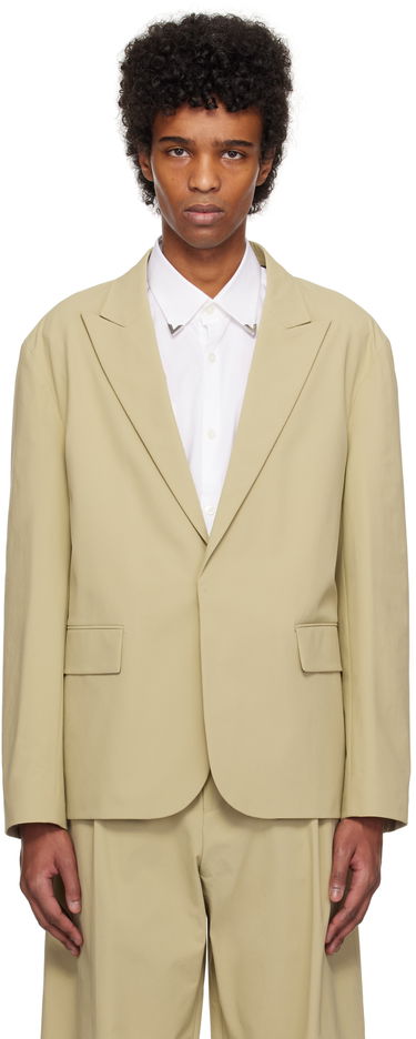 Bunda BOSS Hugo Modern-Fit Blazer Béžová | 50532941, 0