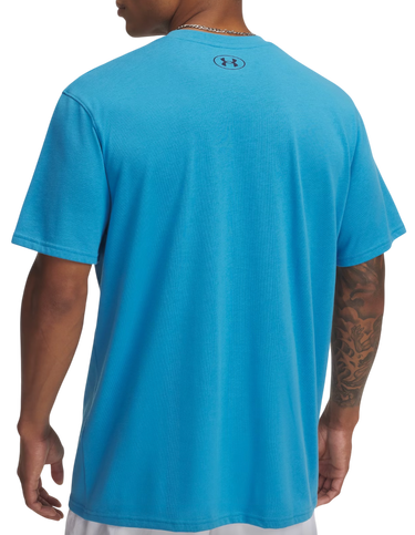 Tričko Under Armour Under Armour Holiday HW Short Sleeve T-Shirt Modrá | 6000575-452, 2