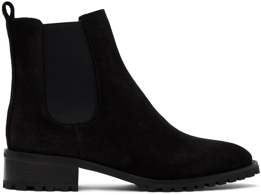 Oblečenie Manolo Blahnik Manolo Blahnik Chelata Suede Chelsea Boots Čierna | 321-1812-0001, 0