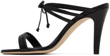 Doplnky Manolo Blahnik Manolo Blahnik Bomasan Tie Heeled Sandals Čierna | 423-1653, 2