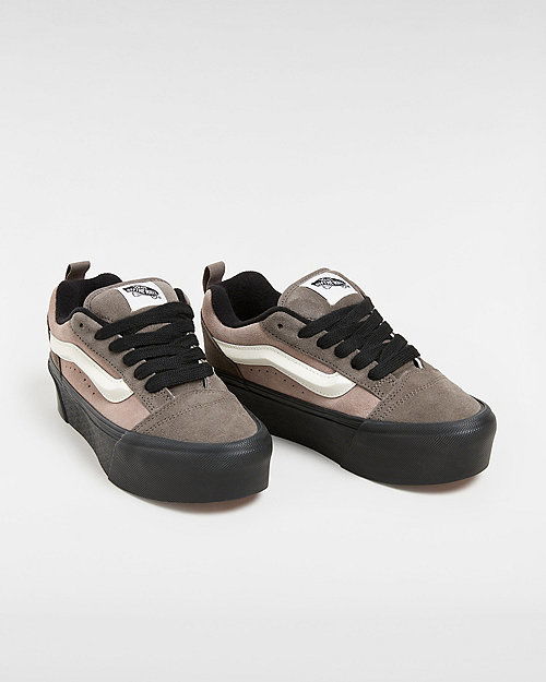 Tenisky a topánky Vans Knu Stack Shoes (skater Gray) Women Grey, Size 3 Čierna | VN000CP6BXC, 1