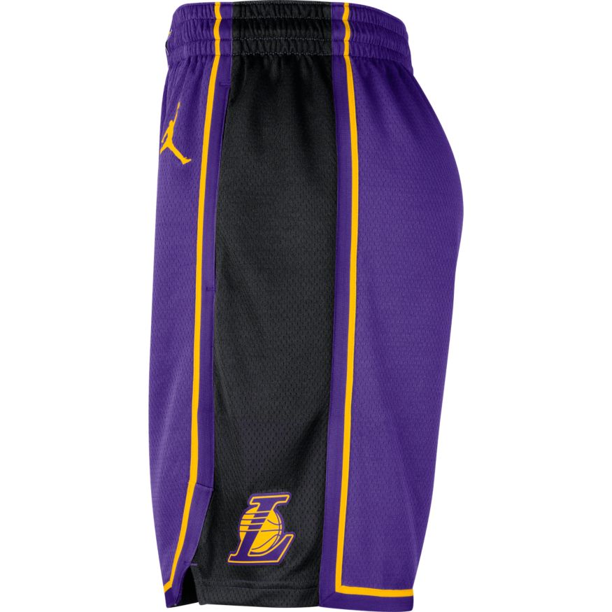Šortky Jordan Dri-FIT NBA Los Angeles Lakers Statement Edition Swingman Basketball Shorts Fialová | DO9432-504, 1