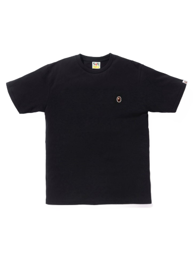 Tričko BAPE Ape Head One Point Tee Čierna | 1J30-110-004