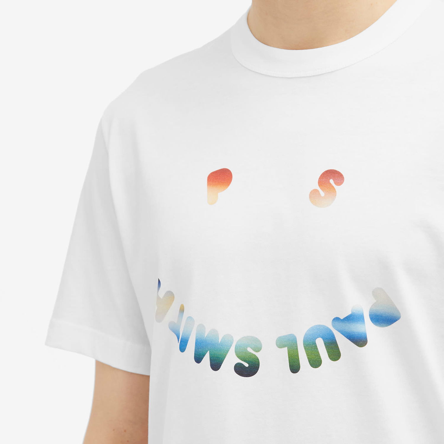 Tričko Paul Smith Paul Smith PS Happy T-Shirt, Size M Biela | M2R-965XE-N22116-01, 0
