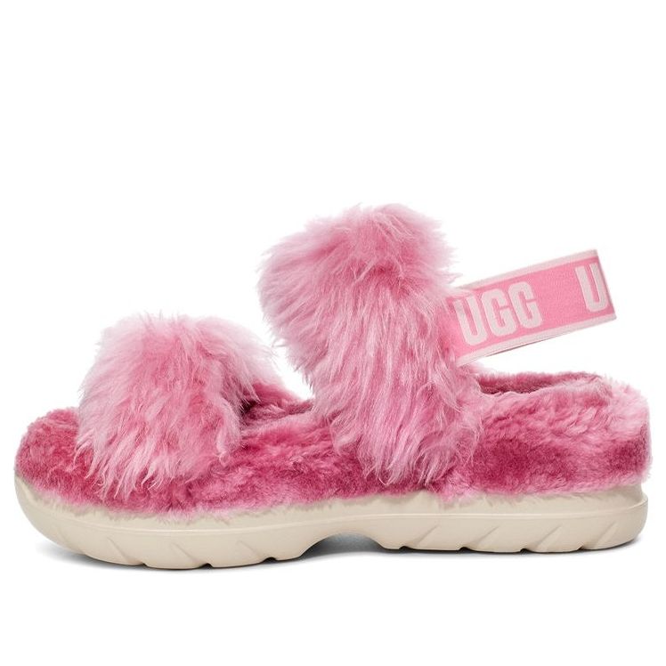 Tenisky a topánky UGG Fluff Sugar Slides Ružová | 1119999-PINK, 0