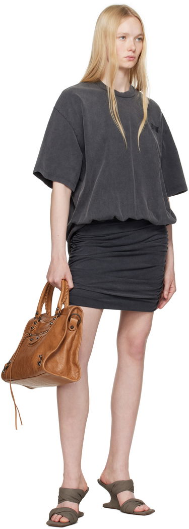 Šaty Alexander Wang Alexander Wang Pre-Styled T-Shirt Mini Dress Šedá | 4CC2256762, 3