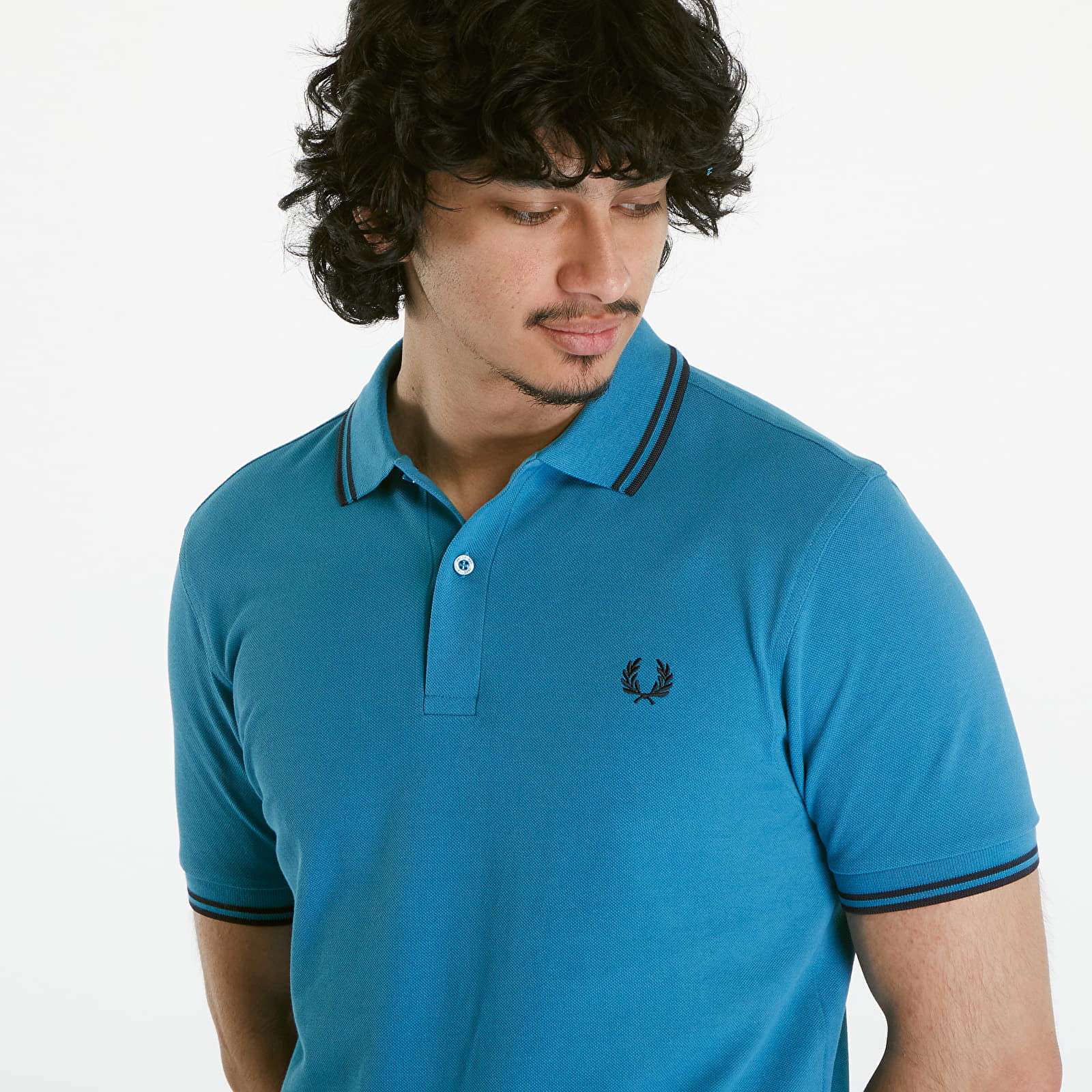 Twin Tipped Shirt Ocean/ Navy