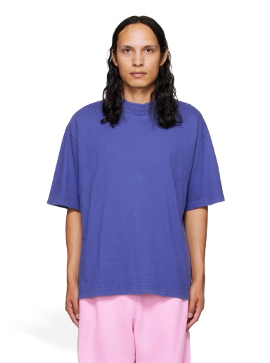 Tričko Acne Studios Embossed T-Shirt Modrá | BL0328-