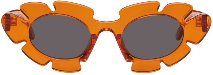 Slnečné okuliare Loewe Orange Flower Sunglasses Oranžová | LW40088UM4742A