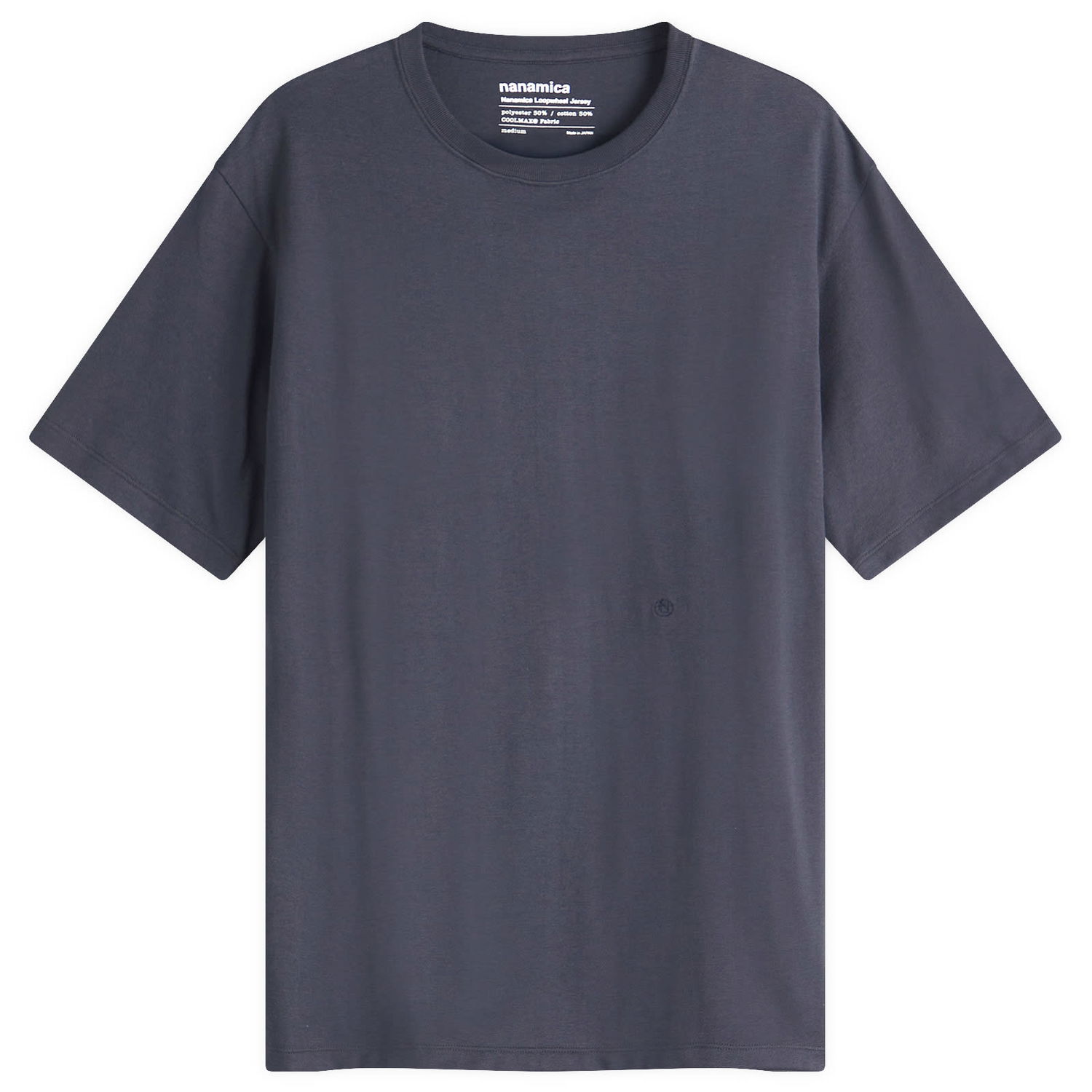 Tričko NANAMICA Loopwheel Coolmax Jersey T-Shirt, Size Large Navy | S25SI115E-N, 1