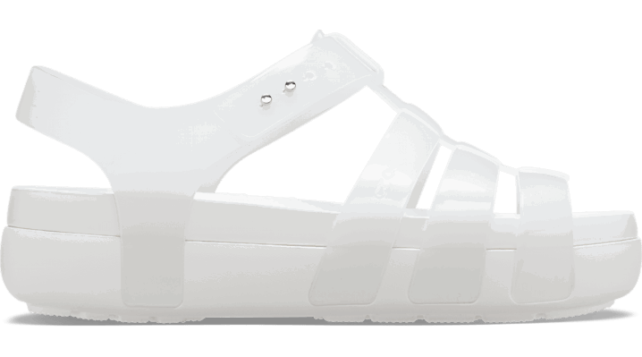 Tenisky a topánky Crocs Splash Glossy Fisherman Sandals W Biela | 209267-100, 0
