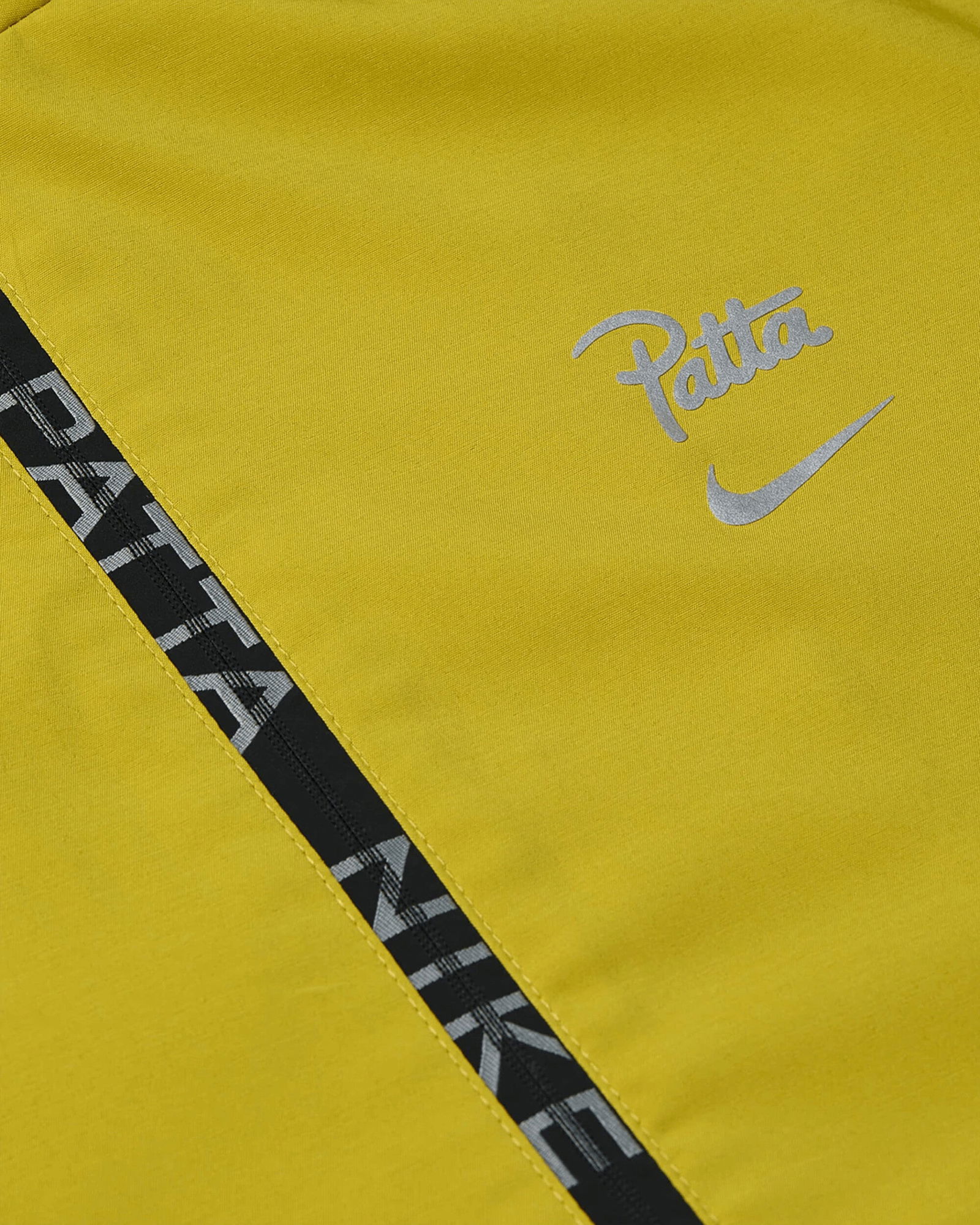 Patta Running Team Hooded Track Jacket Saffron Quartz