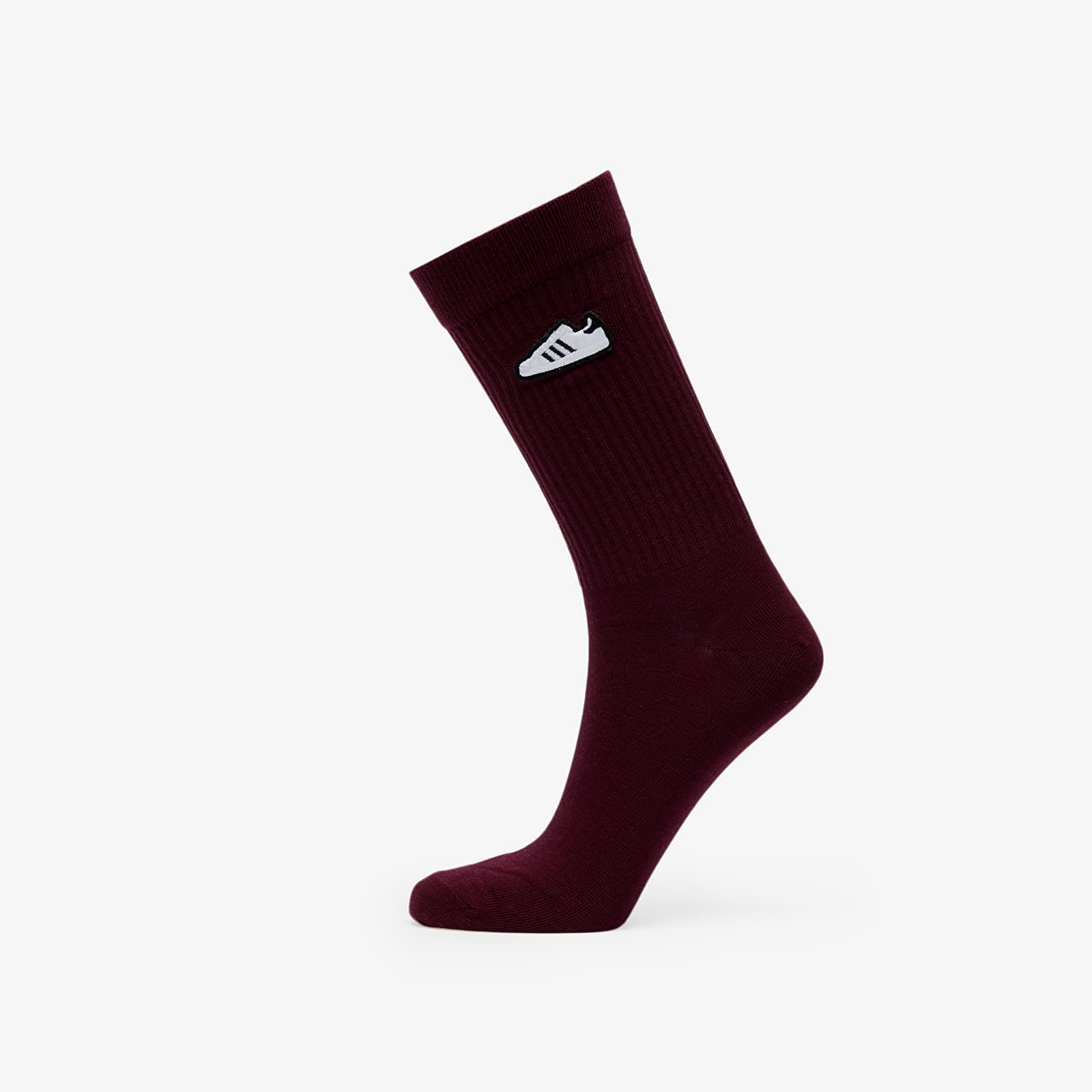 Crew Socks 3-Pack Maroon/ White/ Shadow Navy