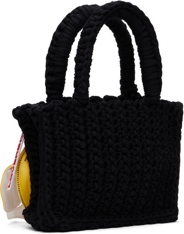 Kabelka Charles Jeffrey Loverboy Charles Jeffrey LOVERBOY Knitted Bucket Tote Bag Čierna | 54120201, 2