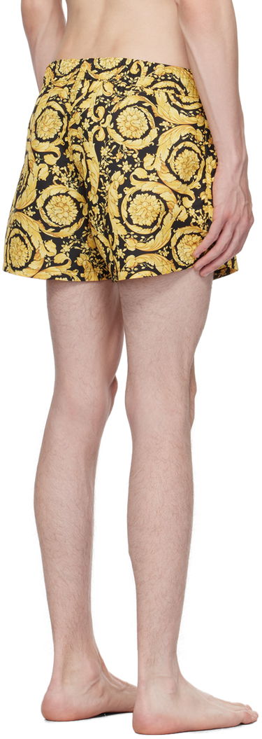 Plavky Versace Barocco Print Swim Shorts Metalická | ABU05020_A233170, 2