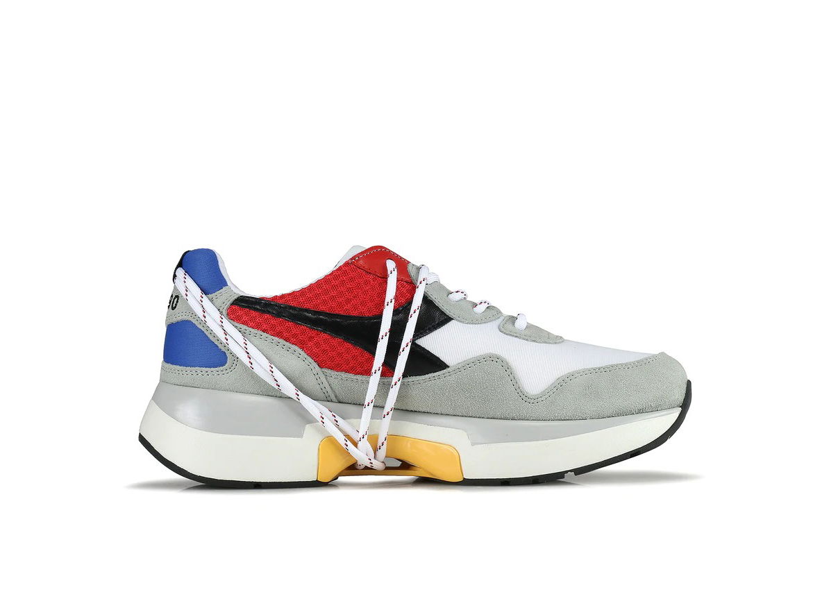 Tenisky a topánky Diadora N9000 TXS H Lace Up Grey White Red W Šedá | 174817 45012, 0