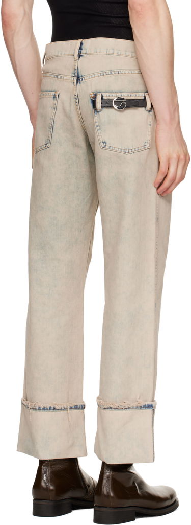 Džínsy Coperni Coperni Boyfriend Jeans Béžová | COPP122F2035MEN, 2