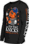 New York Knicks NBA Long-Sleeve Graphic Tee