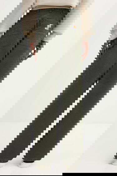 Nohavice Carhartt WIP Single Knee Wide-Leg Workwear Pants Zelené | I034798.494O, 2