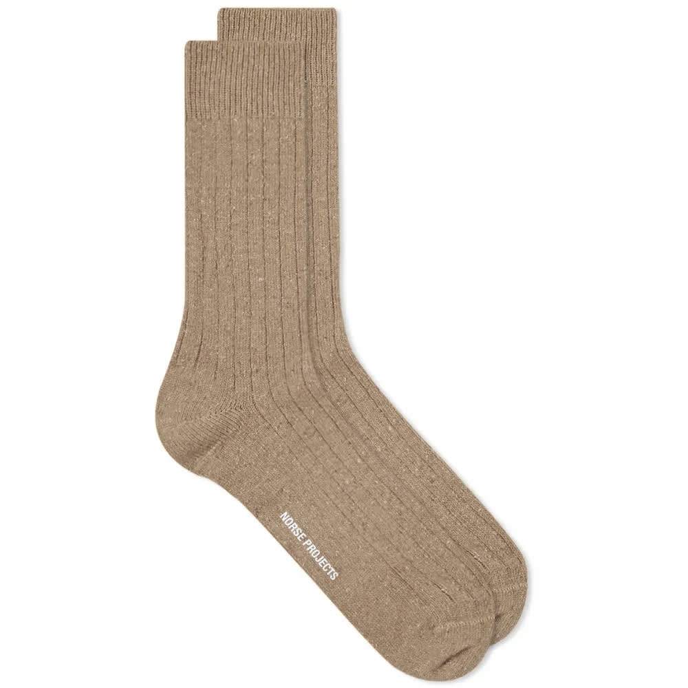 Ponožky NORSE PROJECTS Bjarki Neps Sock Utility Béžová | N82-0008-0966, 0