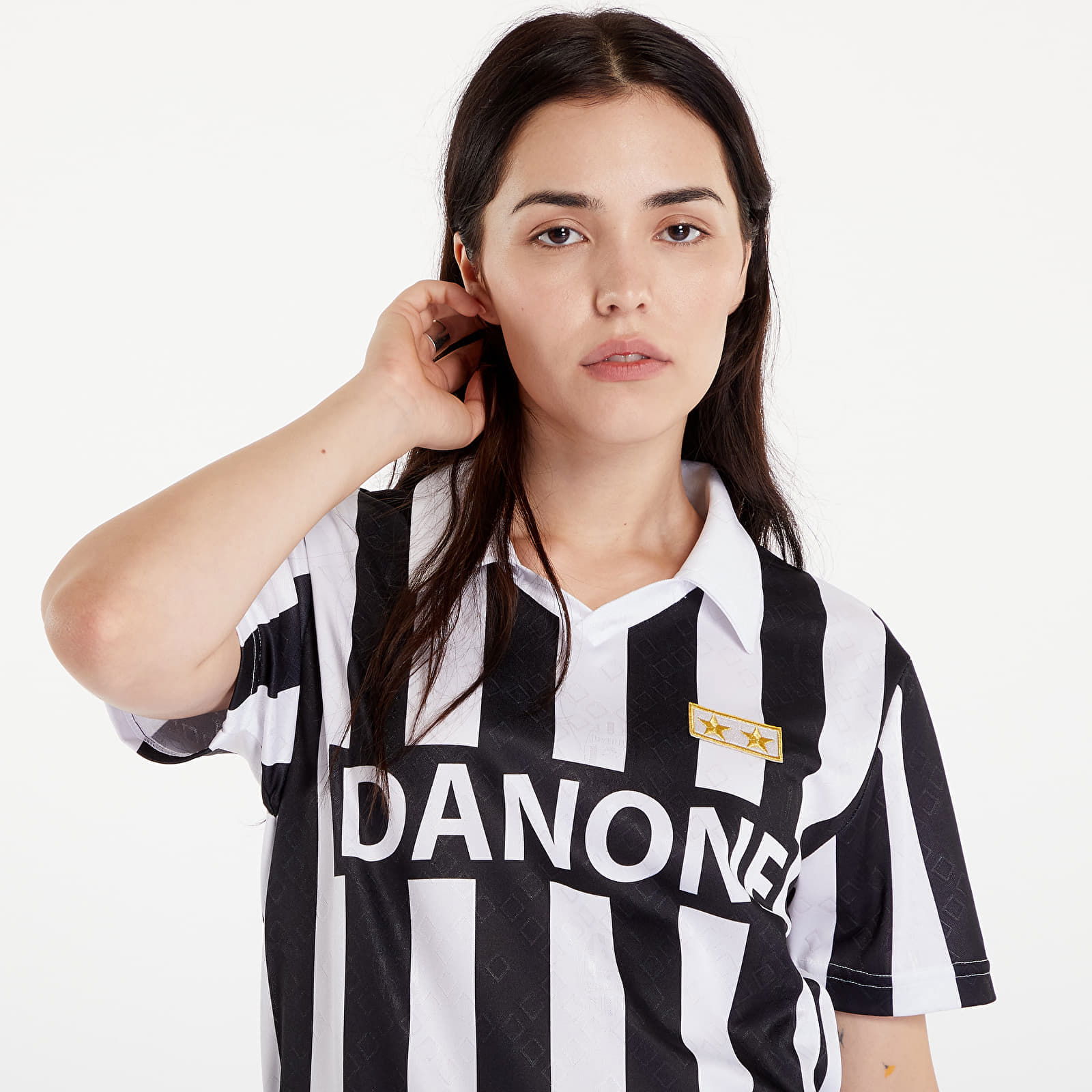 Juventus FC 1992 - 93 Coppa UEFA Retro Football Shirt UNISEX Black/ White