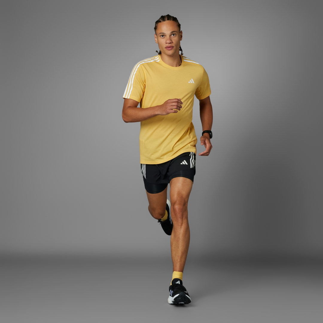 Own the Run 3-Stripes 2-in-1 Shorts