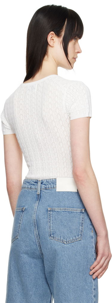 Tričko Loulou de Saison Loulou de Saison Silas Bodysuit Biela | SILAS, 2