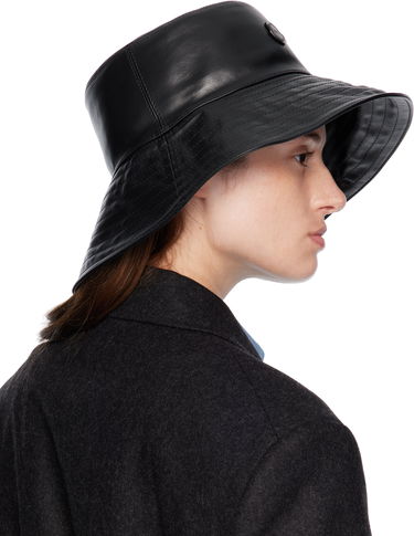 Klobúk Moncler Moncler Genius x EE72 Leather Bucket Hat Čierna | K24033B00004M6584, 2