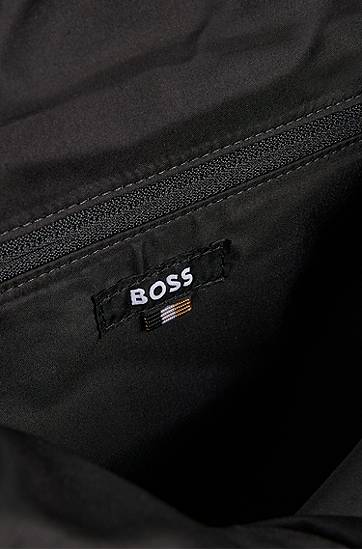 Batoh BOSS BOSS Roll-Top Backpack Čierna | 50541460, 1