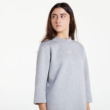 Šaty Nike Sportwear Phoenix Oversized Dress 3/4 Sleeve Šedá | DV5248-063, 3