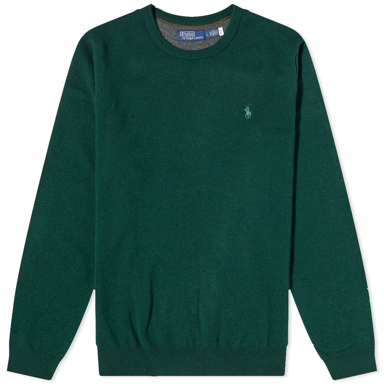 Mikina Polo by Ralph Lauren Polo Ralph Lauren Lambswool Crew Knit Hunt Club Zelené | 710876714002, 0