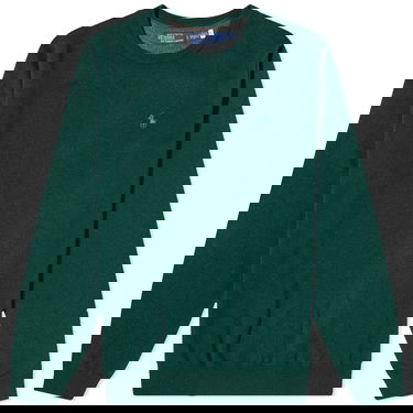 Mikina Polo by Ralph Lauren Polo Ralph Lauren Lambswool Crew Knit Hunt Club Zelené | 710876714002, 0