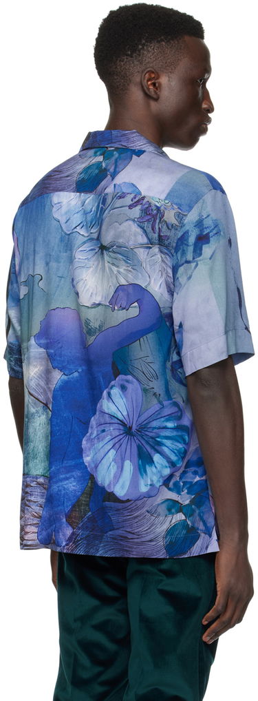 Košeľa Paul Smith Paul Smith Graphic Print Shirt Modrá | M1R-905U-M02250-47, 2