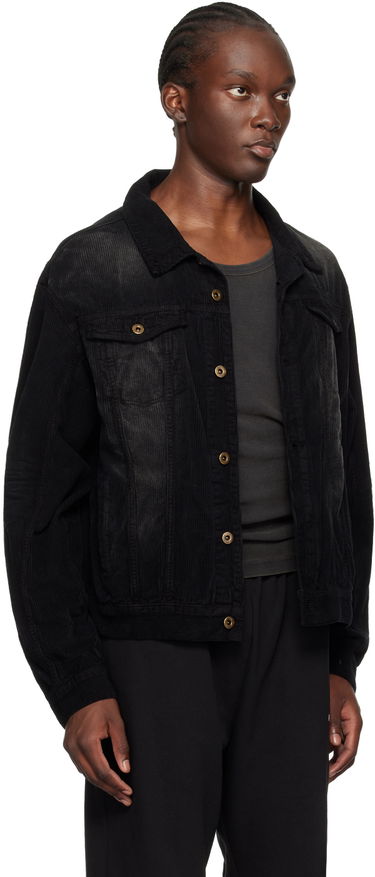 Bunda We11done We11done Faded Corduroy Jacket Čierna | WD-JK2-24-082-U-BK, 1