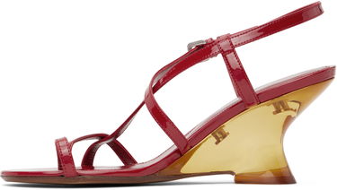 Starostlivosť o obuv Dries Van Noten Dries Van Noten Patent Leather Heeled Sandals Červená | WS251-1644-189, 2