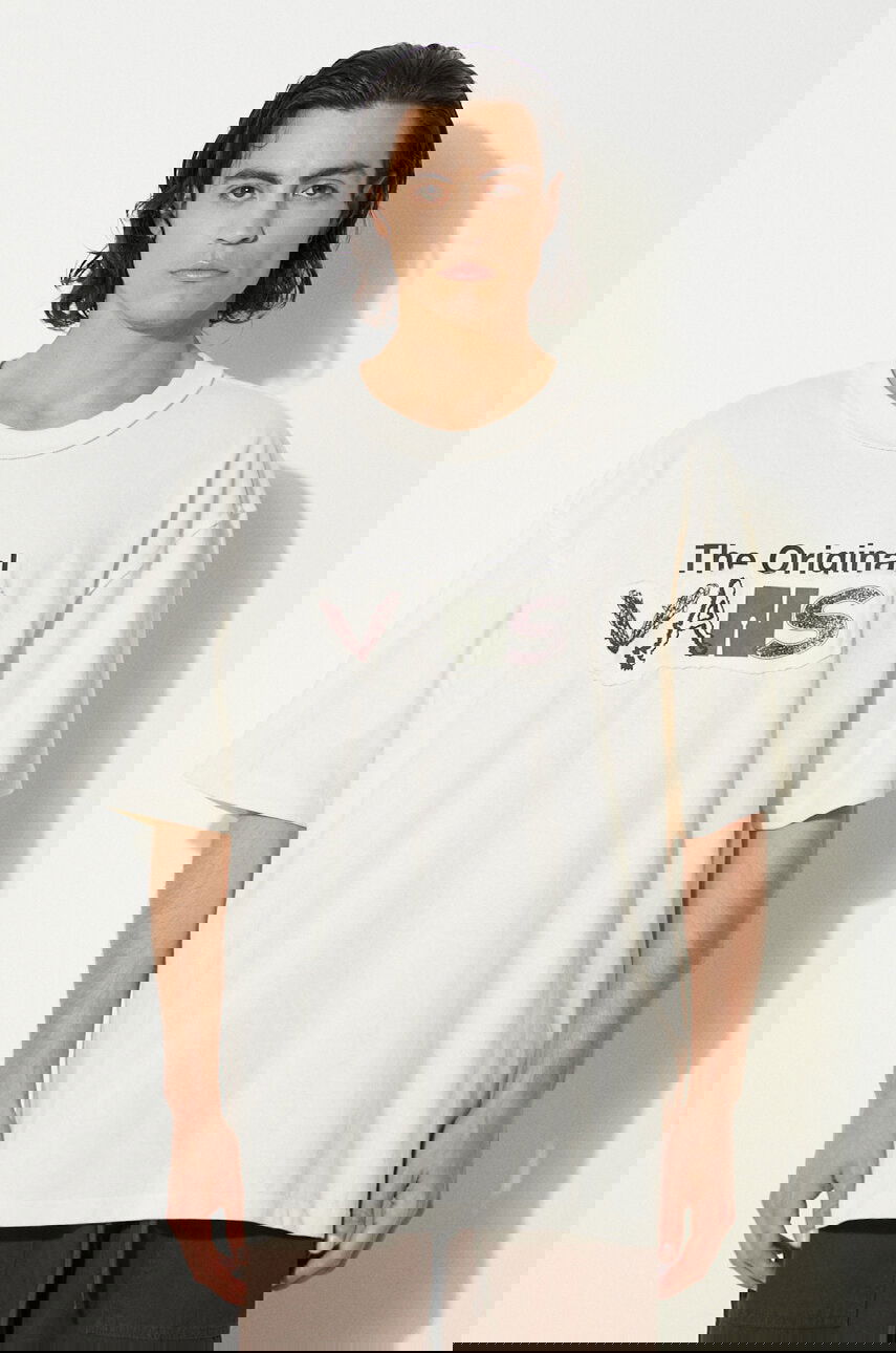 Tričko Vans Premium Classics LX Clash Graphic T-Shirt Béžová | VN000HQ73KS1, 0