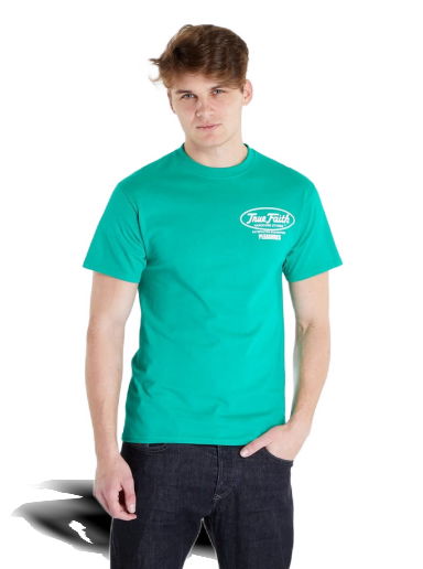 Tričko Pleasures Faith T-shirt Tyrkysová | P22f058 green