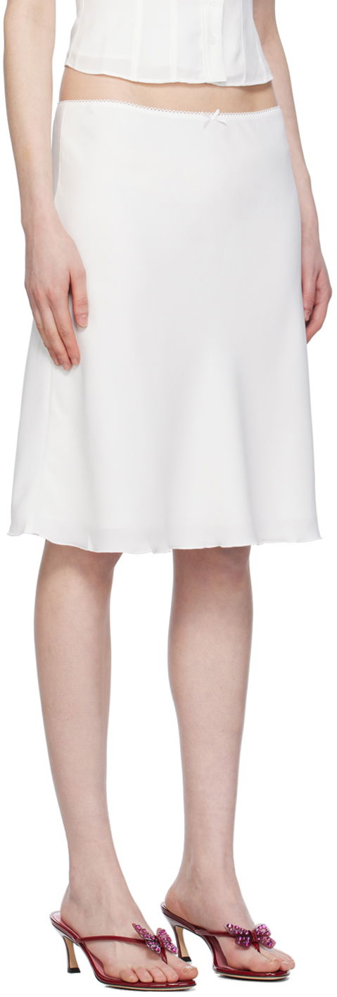 Sukňa GUIZIO Guizio Paloma Midi Skirt Biela | C00304W016, 1