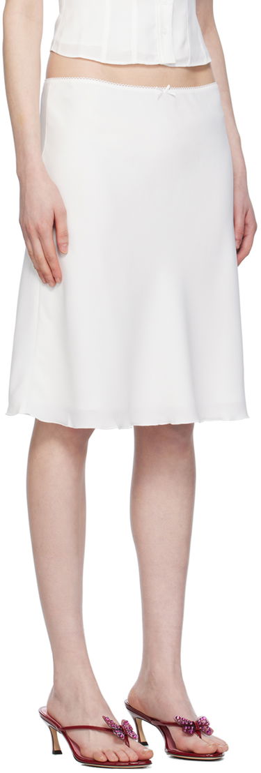 Sukňa GUIZIO Guizio Paloma Midi Skirt Biela | C00304W016, 1