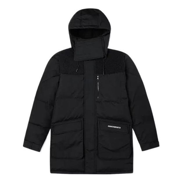 Parka Converse Premium Mid Down Jacket Čierna | 10021971-A01