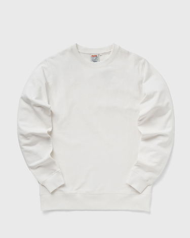 Mikina BSTN Basic Ribbed Crewneck Sweatshirt Biela | BEASTIN-PLAIN19-UND-30, 1