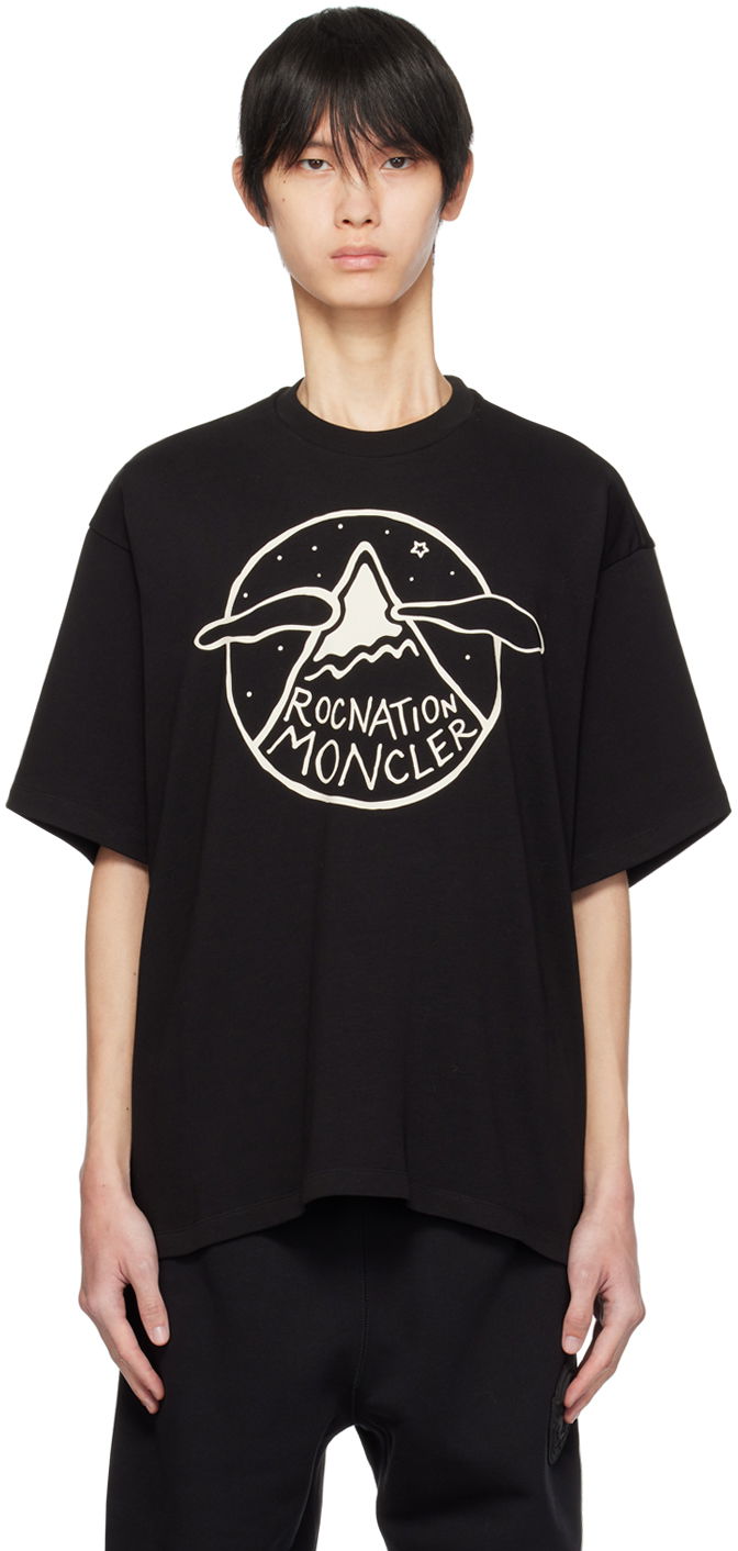 Tričko Moncler Genius x Roc Nation T-Shirt Čierna | I209W8C0000689A8Y, 0