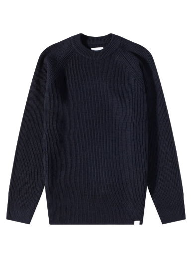 Sveter NORSE PROJECTS Roald Chunky Cotton Knit Čierna | N45-0545-7004